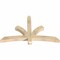 Ekena Millwork Davenport Rough Sawn Timber Gable Bracket, Douglas Fir, 60"W x 38"H x 4"D x 4"F, 15/12 Pitch GBW060X38X0404DAV00RDF - alternate 2